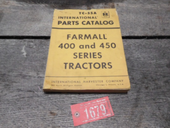 TC55A - 400 & 450 PARTS CATALOG