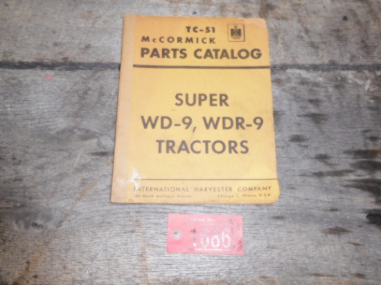 TC51 - SUPER WD9 PARTS CATALOG