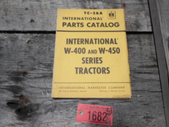 TC56A - W400 & W450 PARTS CATALOG