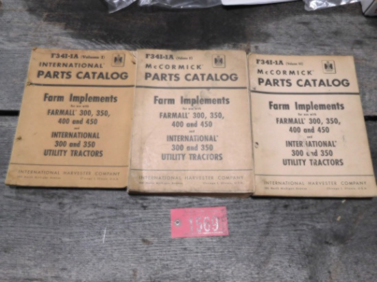F341-IA IMPLEMENTS VOL 1, 2 & 3 FOR 300, 350, 400 & 450 PARTS CATALOG
