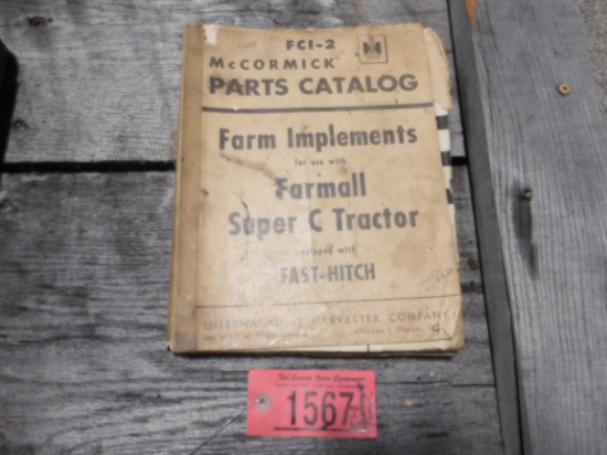 FCI-2 IMPLEMENTS SUPER C PARTS CATALOG