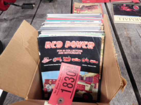 BOX OF RED POWER MAGAZINES