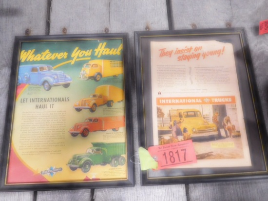 (2) IH TRUCK ADS