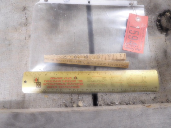 IH RULER & MEASURING TAPE