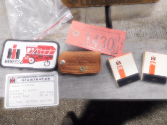 5PC MATCHES, PATCH & KEYHOLDER