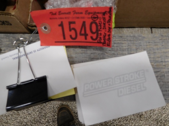 (4) POST IT NOTES - NAVISTAR, DIVERSITY, ICC EARTH DAY, POWER STROKE DIESEL