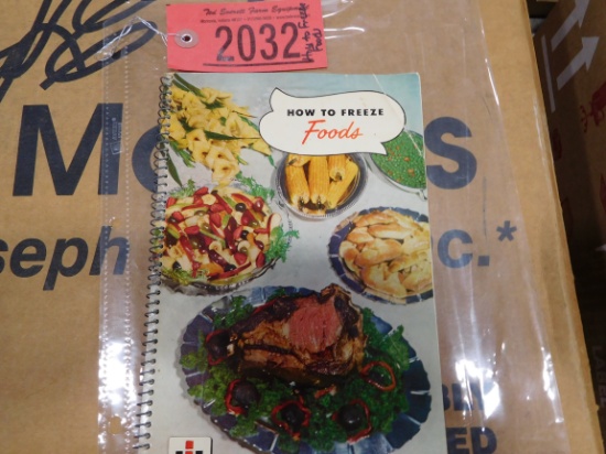 IH "HOW TO FREEZE FOODS" BOOK