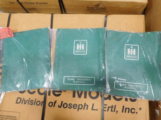 (3) IH REFRIGERATION MANUALS