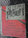 I-12 INDUSTRIAL TRACTOR ADVERTISEMENT