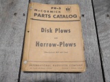 PO-S DICK PLOWS & HARROW PLOWS PARTS CATALOG