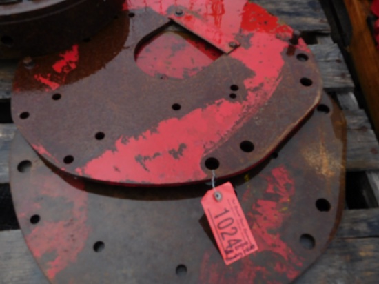 (2) REAR ENGINE MOUNTING PLATES (706-806)
