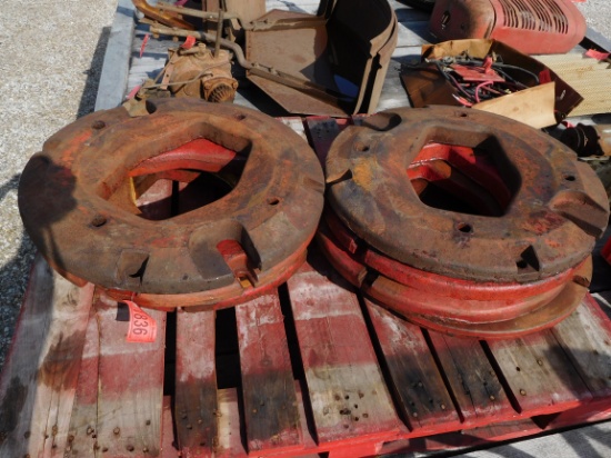 (8) FARMALL FULL REAR WEIGHTS