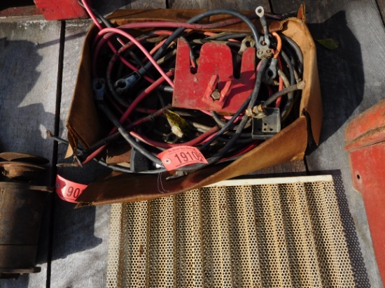 BOX OF BATTERY CABLES