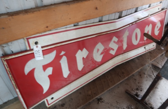 FIRSTONE 2'X6' METAL SIGN