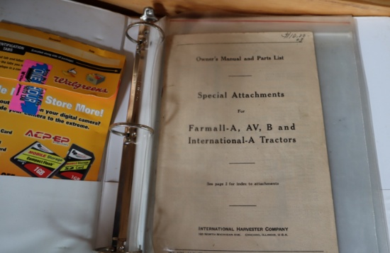 A, AV & B INTERNATIONAL SPECIAL ATTACHMENTS MANUAL