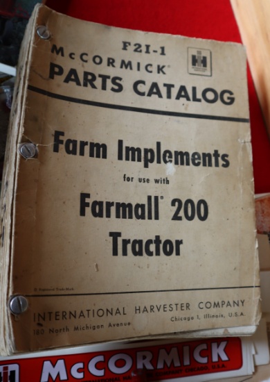 FARMALL 200 FARM IMPLEMENTS CATALOG