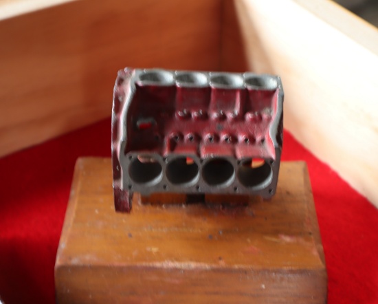 SMALL SCALE ENGINE BLOCK FROM FOUNDRY WORKS