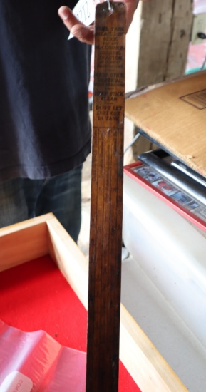 WOOD GAS DIP STICK