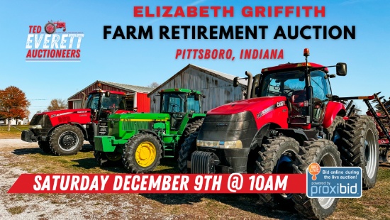 ELIZABETH GRIFFITH FARM RETIREMENT AUCTION