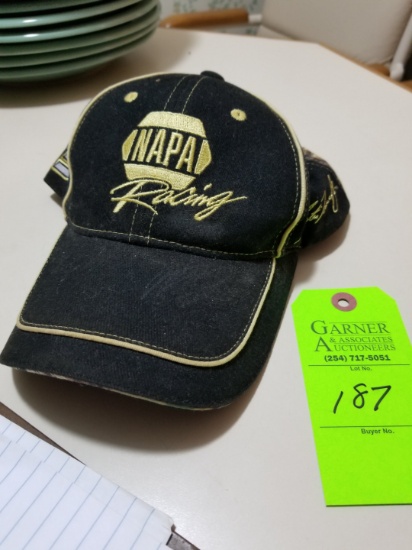 NAPA Cap Autographed Martin Truet Jr #56