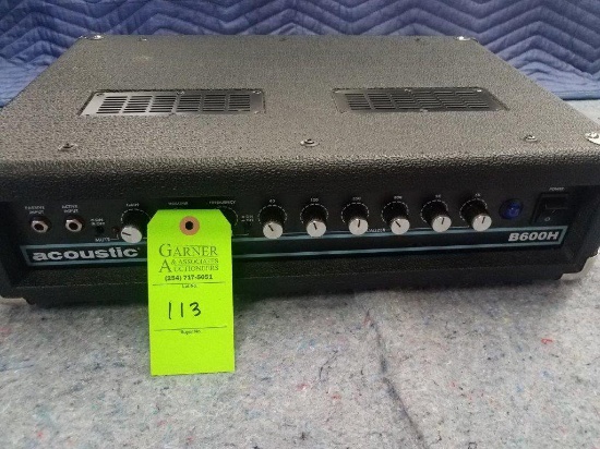 Acoustic Bass Head B600H