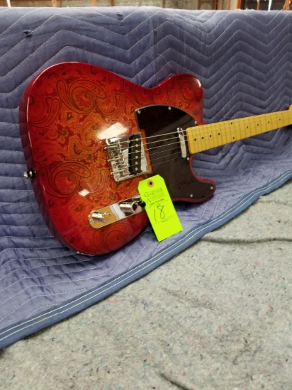 Jay Turser Paisley Electric Guitar