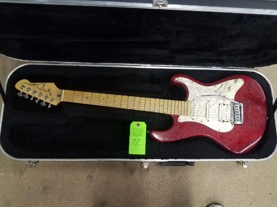 Dean Electric Guitar with hard shell case