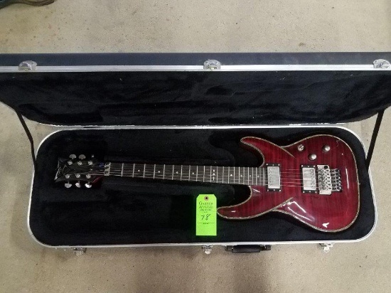 DB Electric Guitar with hard shell case
