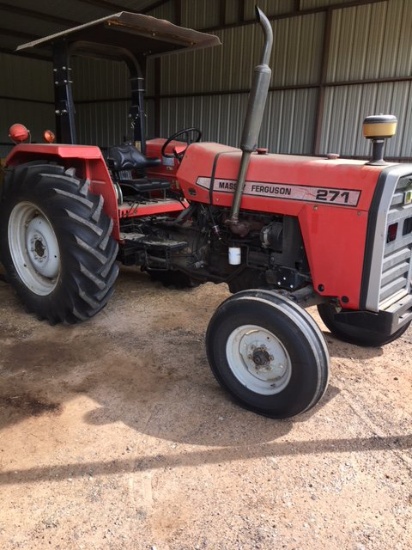 Massey Ferguson 271 Tractor With Aluminum Canopy