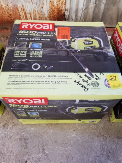 Ryobi Electric Washer