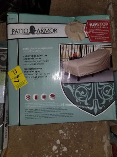 Patio Armor Chaise Lounge Cover