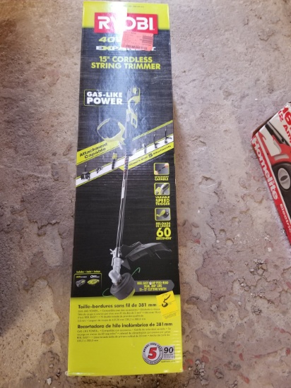 Ryobi 15" Cordless Trimmer