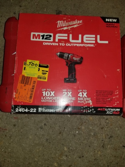 Milwaukee Hammer Drill Driver Kit