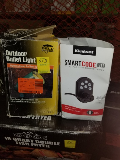 Outdoor Bullet Light And Electric Touchpad