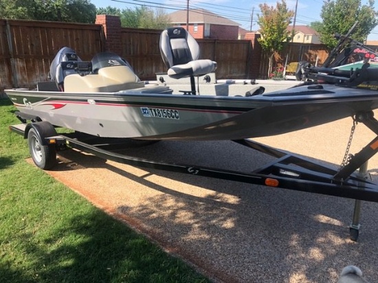 2012 G3 Aluminum Bass Boat And Trailer