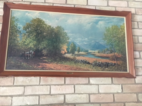 Large Mantel Picture