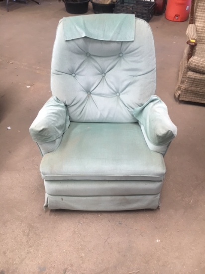 Small Older Rocking Recliner Has Stains