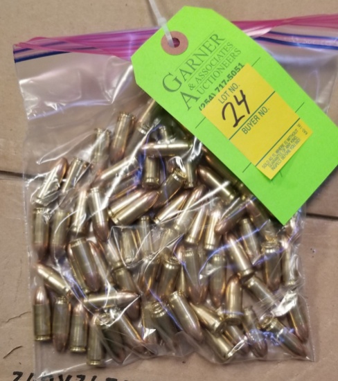 Fc 9mm Luger Ammo- 74 Count