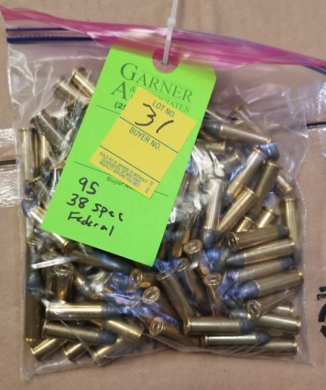 Federal 38 Specials- 95 Count