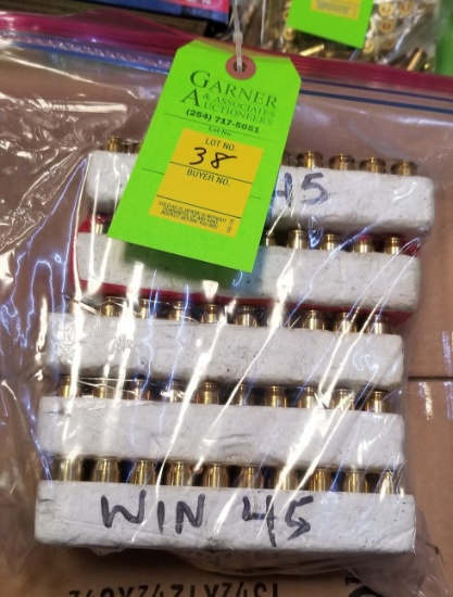 Winchester 45 Ammo- 250 Count