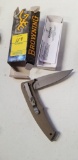 Browning Model 0167 Knife