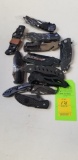 Large Mixed Lot Of Knives- Condition Unknown