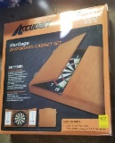 Accudarr Heritage Dartboard Cabinet Set