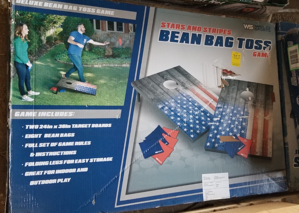 Wild Sports Stars And Stripes Bean Bag Toss Game Estate