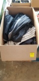 Box Of Misc Clothes/ Baseball Pants