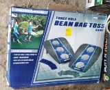 Three Hole Bean Bag Toss Game