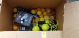 Box Of Misc Sports Items