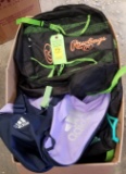 Large Lot Of Backpacks And Other Bags