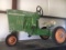 Vintage Toy John Deere Pedal Tractor With Cart