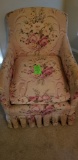 Rose Bedroom Chair